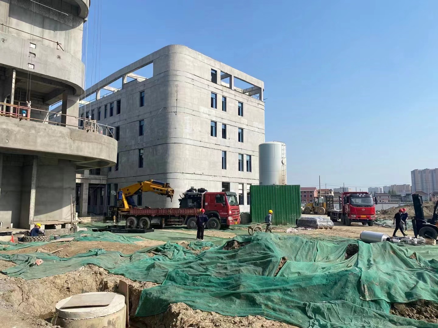 江西上饶国宾府安装500KW上海乾能